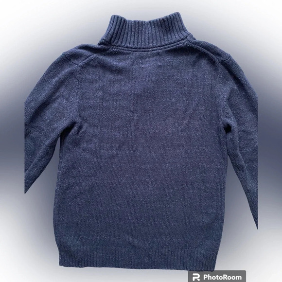 OLD NAVY Men’s Warm  Wool Cotton 1/4 Button Turtleneck Sweater Size M - Picture 2 of 11